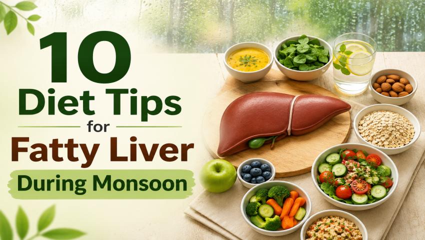 10 Diet Tips for Fatty Liver During Monsoon by Dr. Bhushan Chittawadagi – healthy foods for liver care during rainy season